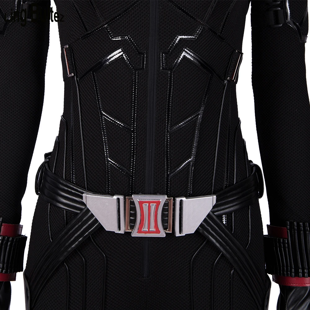 Ling Bultez High Quality Avengers Endgame Black Widow Costume Newest Black Widow Cosplay Suit