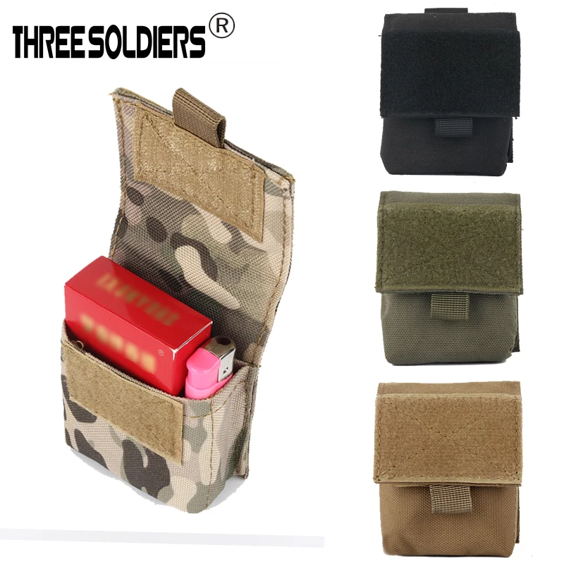 

Tactical cigarette molle case bag sundries bag MOLLE BAG Compact EDC Pouch Tactical Organizer Easy Carrying running Bag