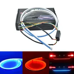 Полосы света светодиодный LED RGB светильник с молнией внутри украшения для автомобиля багажника Магистральные внедорожник, RV, Ван, прицепы