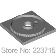 *Bottom W. Turntable 4X4* G893 20pcs DIY enlighten block brick part No. 61485 Compatible With Other Assembles Particles | Игрушки и