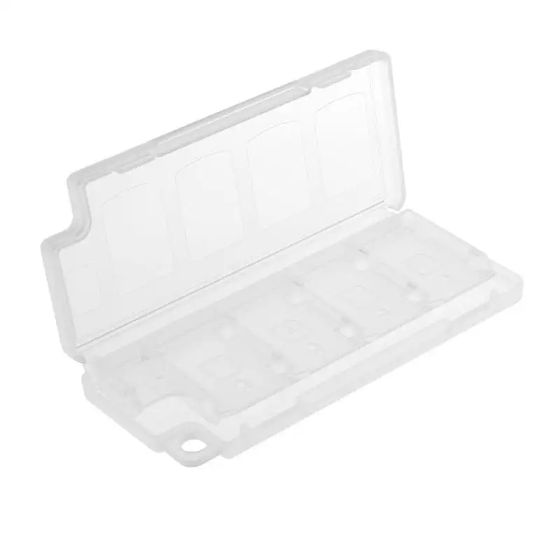 

ALLOYSEED 8 in 1 Gaming Memory Card Holder Box Game Card Storage Case for NS for Nintend Switch