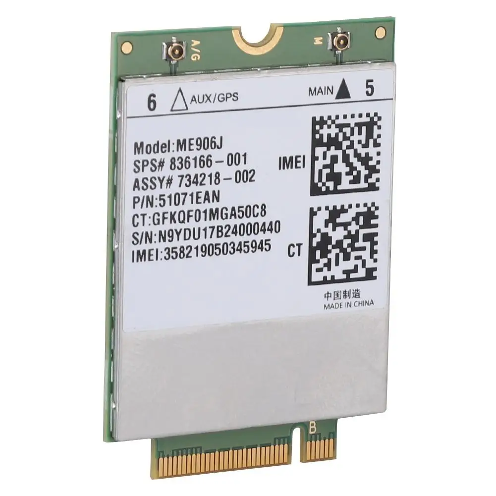 FDD 4G LTE модуль модель ME906J беспроводной карта для ноутбука планшета NGFF/M.2 WCDMA