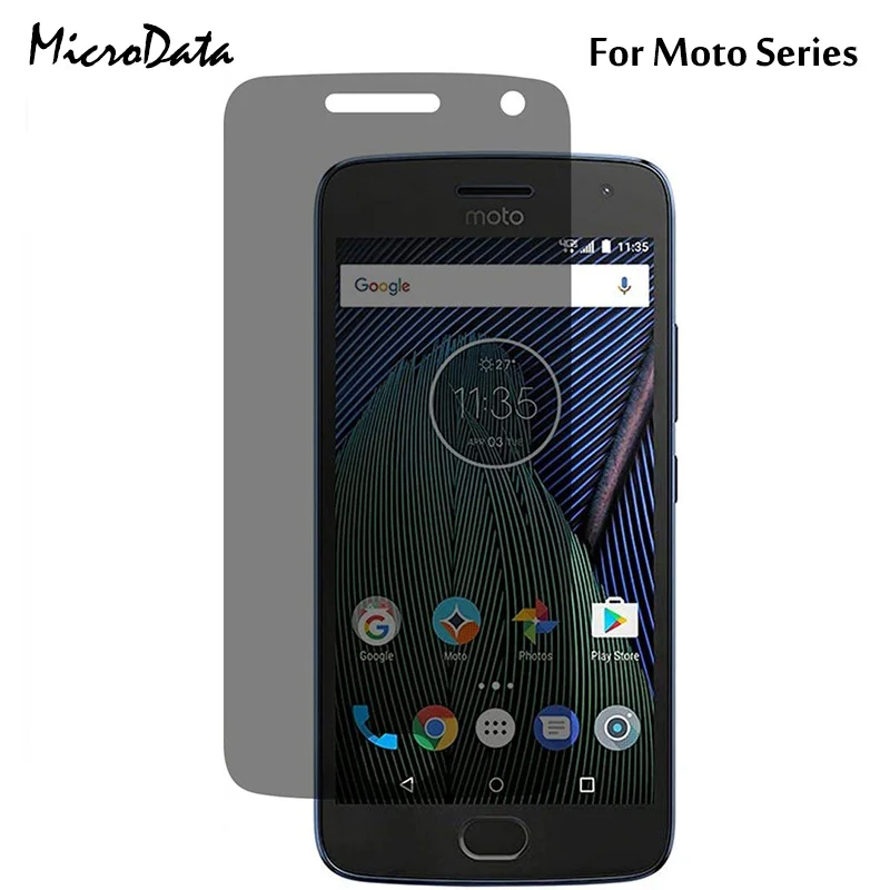 

MicroData Anti Spy Tempered Glass For Motorola Moto G2 G5 G6 Plus Privacy Screen Protector For Moto G5S Plus X2 Anti Spy Glass