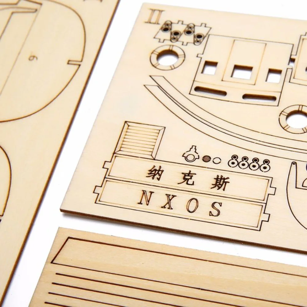 1/30 DIY Деревянный Парусный спорт лодка комплект модели корабля развивающие украшения игрушки