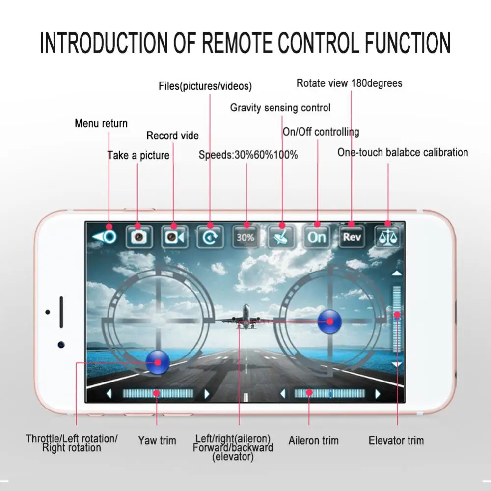 RCtown Cheerson CX-10W 4CH 6-Axis Gyro Wifi FPV Дрон RTF 3D выворот мини-Квадрокоптер с дистанционным управлением, беспилотные летательные аппараты с 0.3MP Камера