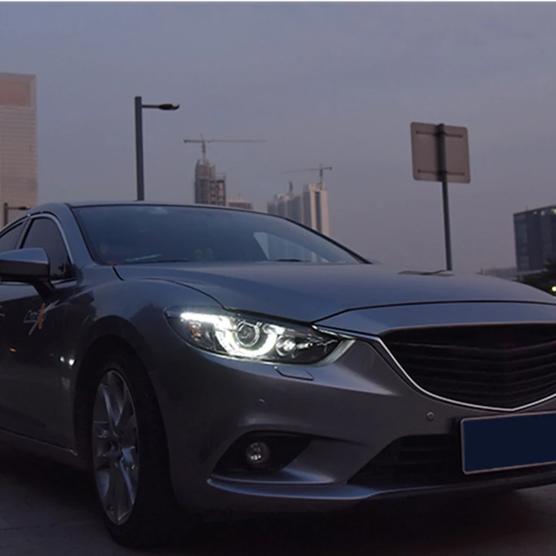 Roadot для Mazda6 ATENZA Mazda 6 bi ксеноновая линзы ближнего автомобиль стиль светодиодный HID