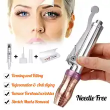 Injection Pen Massage Atomizer Pen Kit Adjustable Peptide Therapy Pressure Acid Guns Anti Wrinkle Water Syringe