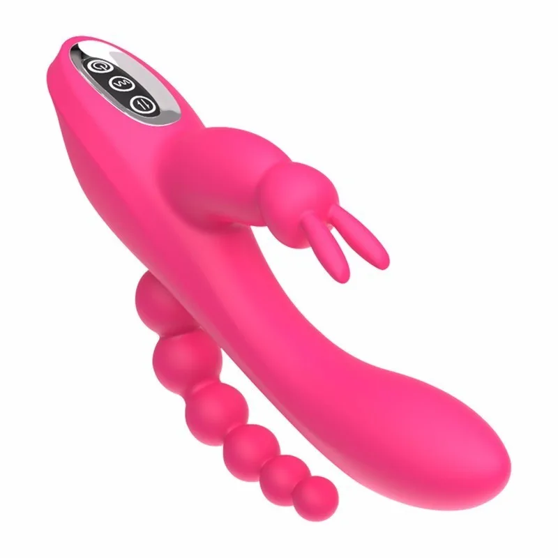 Кролик вибратор G Spot Дилдо Вибратор Секс игрушки для женщин 12 Скоростей USB зарядка