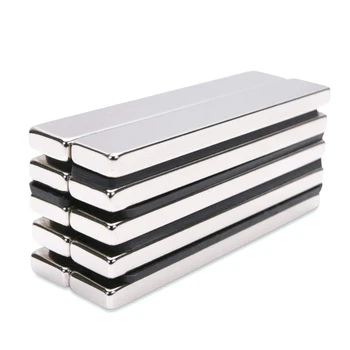 

Super Strong Neodymium Bar Magnets Powerful Rare Earth Magnet Bars Strong Anti-Rust Magnets For Fridge Classroom Office Hangin