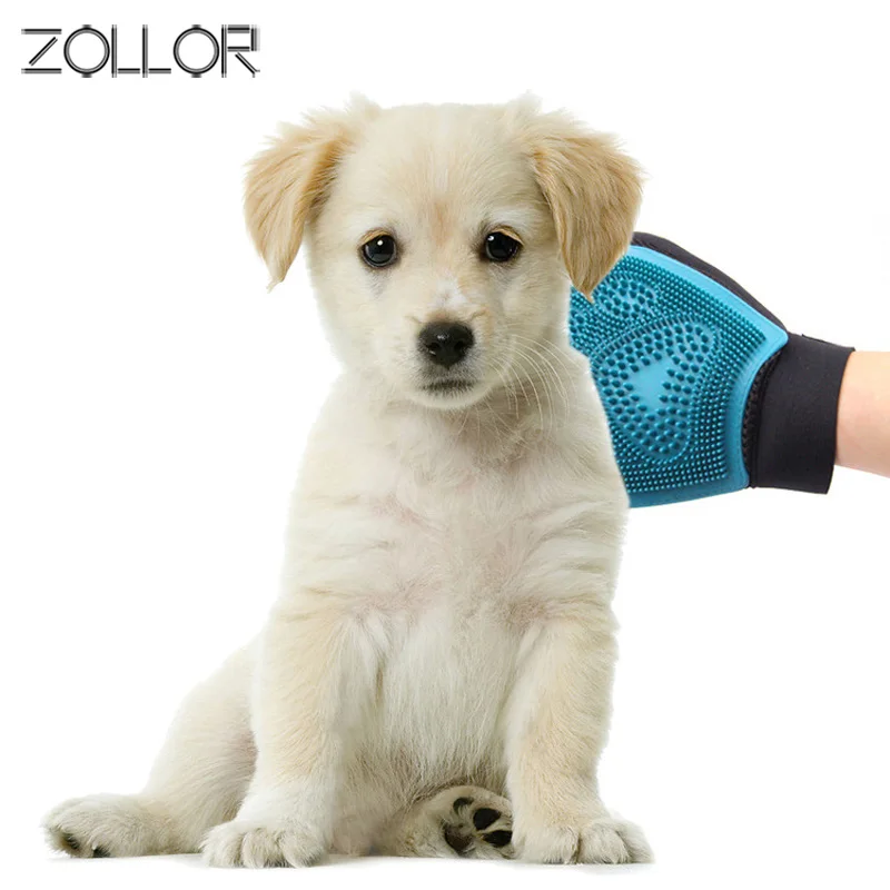 

Soft Silicone Dog Pet Brush Glove Deshedding Gentle Pet Grooming Glove Dog Bath Cat Cleaning Supplies Pet Glove Dog Combs