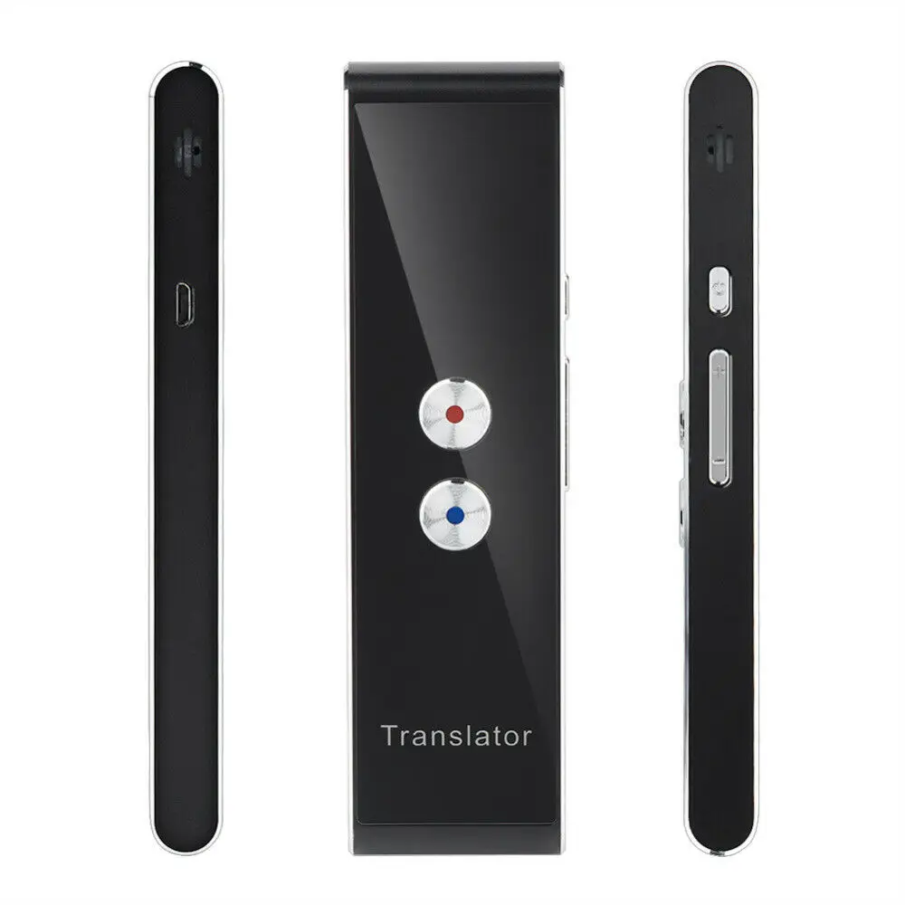 

Portable Multi-Language Voice Translator Bluetooth Smart Two-Way Real Time