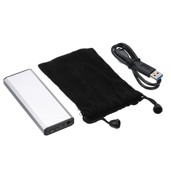 

SSD Enclosure for 2012 A1425 A1398 MC975 MC976 USB3.0 Hard Drive Disk Silver