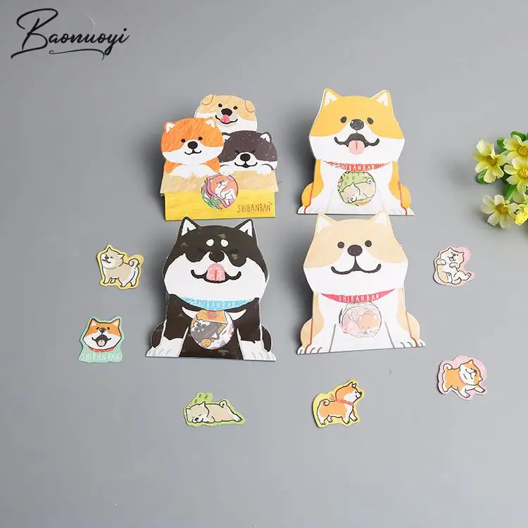 

30Pcs/Set Cute Dog Animal Sticker Decoration DIY Scrapbooking Sticker Stationery Kawaii Diary Label Sticker School Supplies