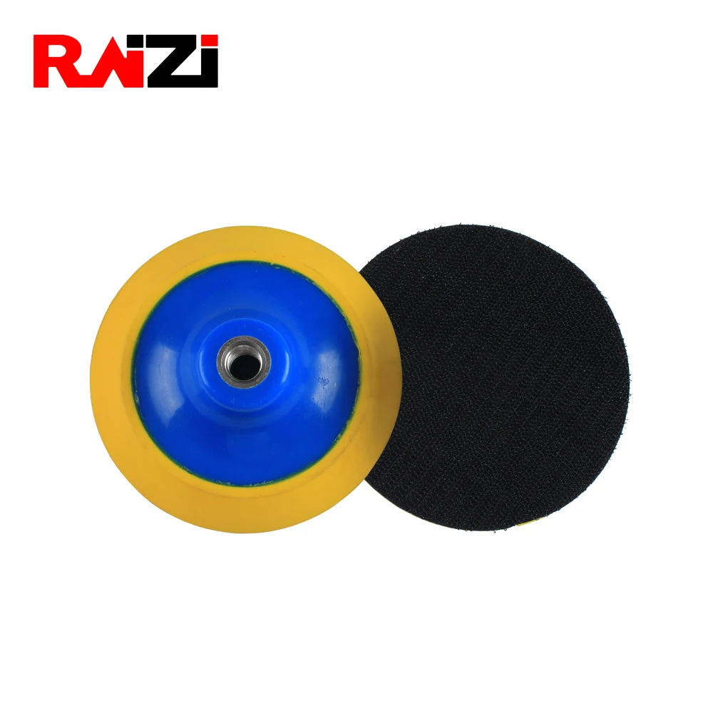 Raizi 4 5 дюймов Flexfoam Back-up Pad/диск и задний держатель для алмазной полировки Pad/диск M14 5/"-11