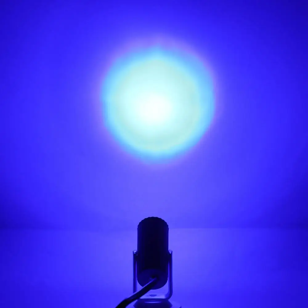 1 pcs RGB/الأزرق/الأحمر/الأبيض LED شعاع الضوء ضوء المرحلة البسيطة 1 W ل DJ ديسكو شريط KTV حزب المرحلة الإضاءة تأثير AC110-220V