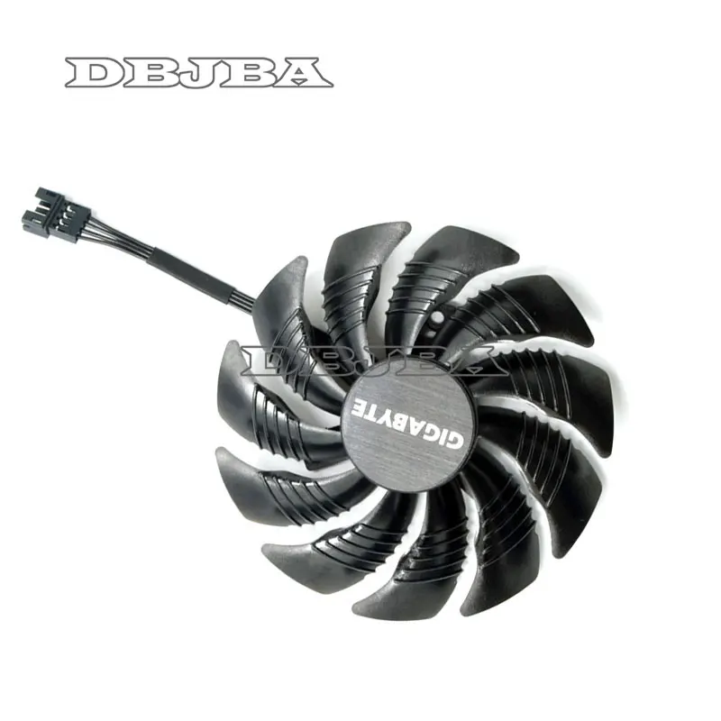 88mm T129215SU Graphics Card Cooling Fan For Gigabyte GeForce GTX 1050 Ti RX 480 470 570 580 GTX 1060 G1 Gaming Cooler (Fan-B)