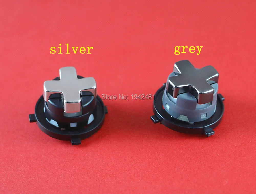 

2pcs/lot Transforming Rotating D-PAD For Xbox 360 New Version Chrome Grey Black or Silver Black Base