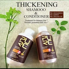 Лечение выпадения волос имбирный шампунь для роста волос и кондиционер Набор питательный уход за волосами a