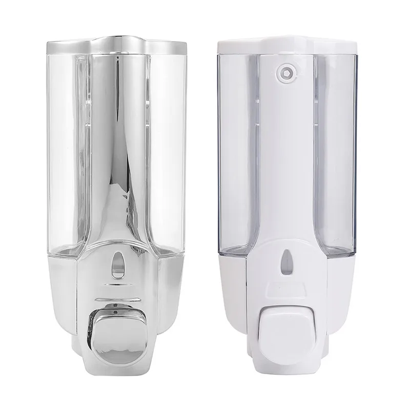 Wall Mounted KC-DK03 Three Chamber Dispenser Lotion Liquid Soap Dispenser Set Shampoo Shower Bottle for Bathroom Kitchen