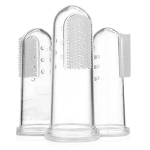 1 шт., супер Мягкая зубная щетка Тедди Щетка для собак, зубная щетка для ухода за зубами, щенка, котенка, товары для чистки