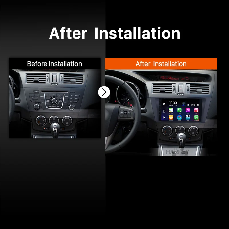 Best Harfey Car Radio GPS Multimedia Player For Mazda 5 2009 2010 2011 2012 9" Android 6.0/8.1 2Din Head Unit Support WIFI RDS 5 Best Harfey Car Radio GPS Multimedia Player For Mazda 5 2009 2010 2011 2012 9" Android 6.0/8.1 2Din Head Unit Support WIFI RDS 5