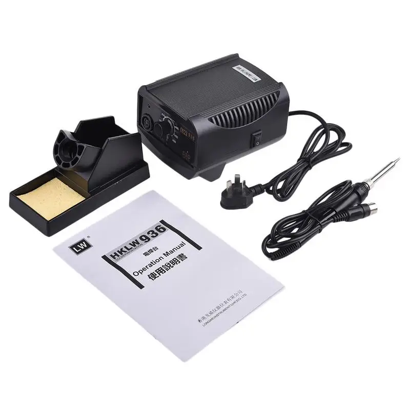 

LW-936 60W 220V Soldering Station Electric Solder Iron Constant Temperature Iron Soldering Station Set