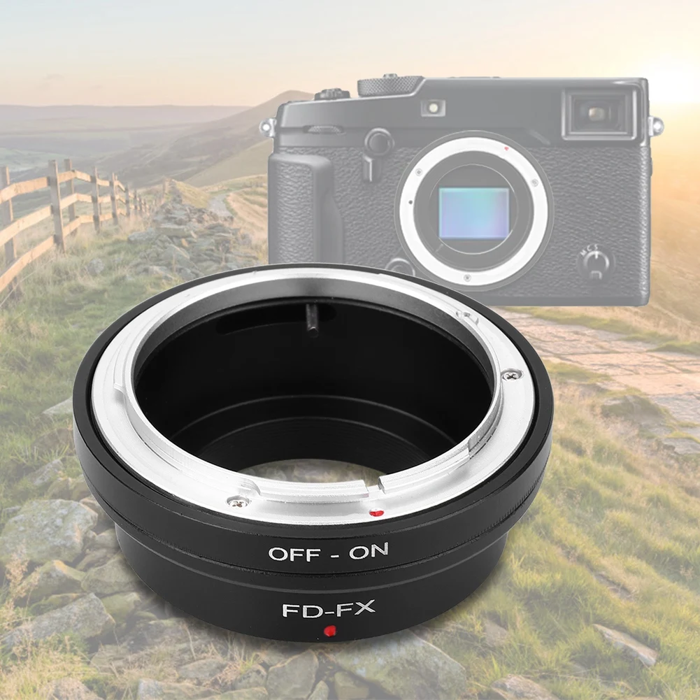 

for Canon FD Mount Lens Adapter Ring for Fujifilm FX X Mount Camera FD to FX Model Full manual operation manual focus