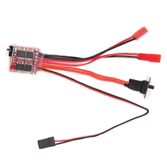 RC ESC 20A Скорость мотора 3 0 V 9 4 контроллер 2KHz тормоза для Li Po 2 S/Ni MH/Ni cd 7cell автомобиль