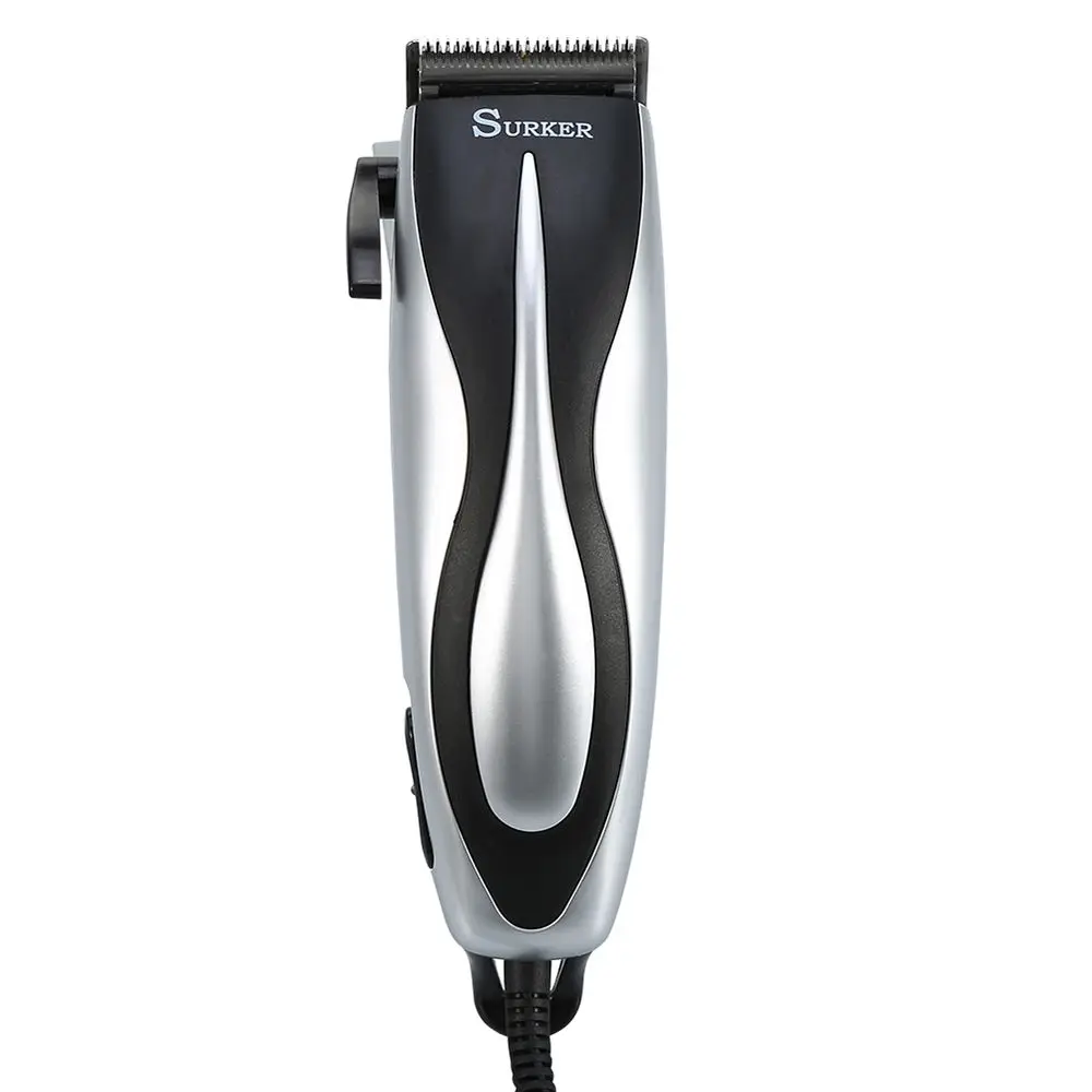 

SURKER Professional rechargeable Hair Trimmer for Men and kids Strip-line Hair Cutting Machine Adjustable Electric Hair Clippe
