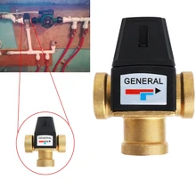 Солнечный водонагреватель 3 степенями свободы термостатический смесительный клапан 3 Way с наружной резьбой термостатический смесительный клапан Аксессуары для ванной комнаты