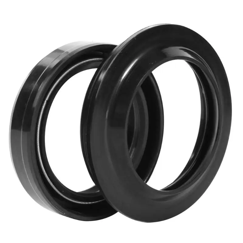 Junta de aceite del amortiguador de la horquilla delantera de la motocicleta de VODOOL + sello de polvo para Suzuki GSX750F GSXR750 accesorios de sellos de aceite de transmisión de la motocicleta Junta de aceite del amortiguador de la horquilla delantera de la motocicleta de VODOOL + sello de polvo para Suzuki GSX750F GSXR750 accesorios de sellos de aceite de transmisión de la motocicleta