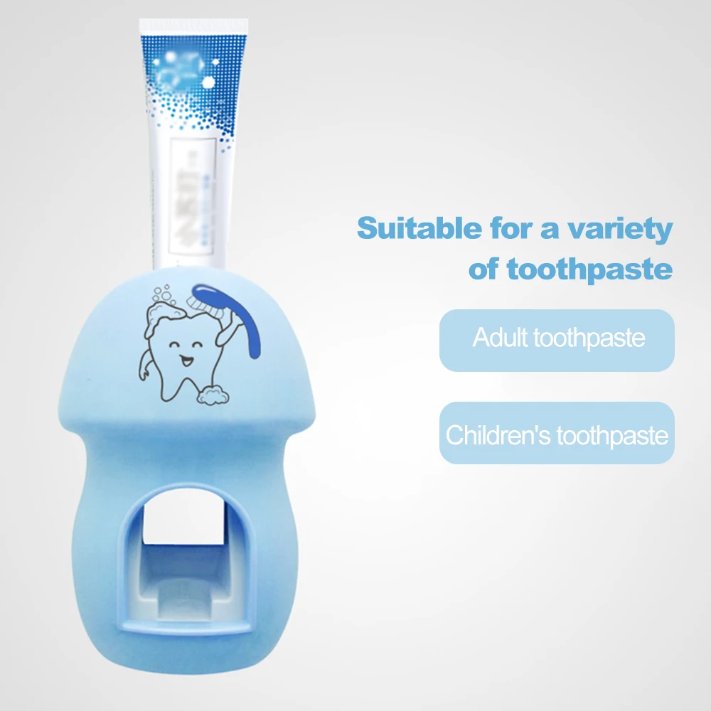 

Cute Toothpaste Squeezer Automatic Toothpaste Dispenser Squeezer Cartoon Toothpaste Holder Products Bathroom Accessories