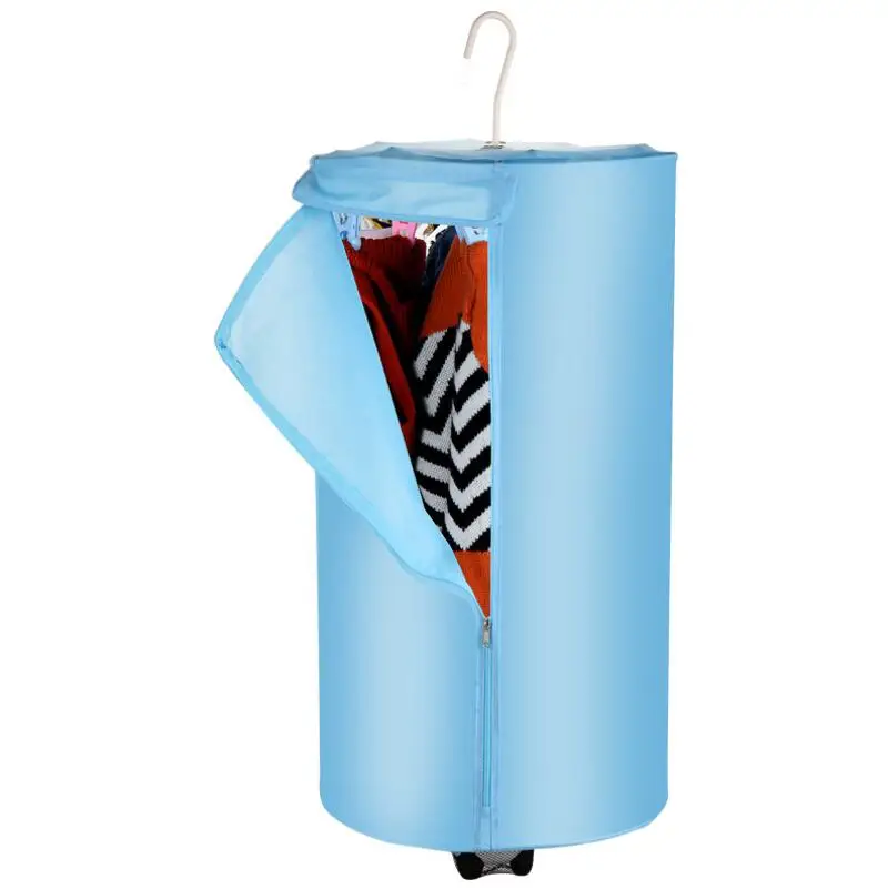 Мини Портативный сушилка для одежды Электрический Прачечная воздушный обогреватель шкаф Дегидратор складная детская одежда быстросохнущая машина стойки