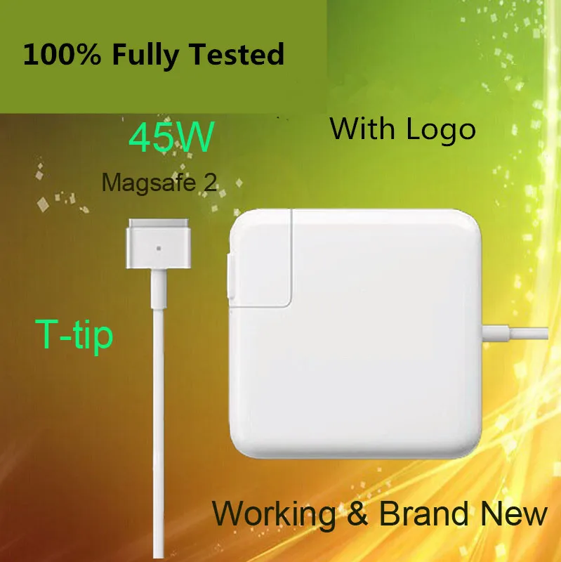 

BINFUL Charger 14.85V 3.05A Macsafe 2 45W Power Adapter Charger for apple MacBook Air 11" 13" A1465 A1436 A1466 A1435 Chargers