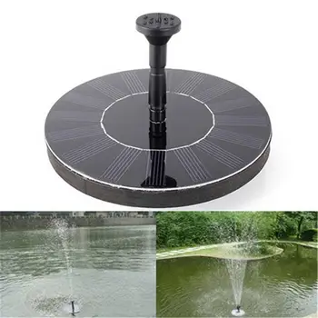 

Circular Floating Solar Pump Solar Powered Fountain With A Rechargeable Battery