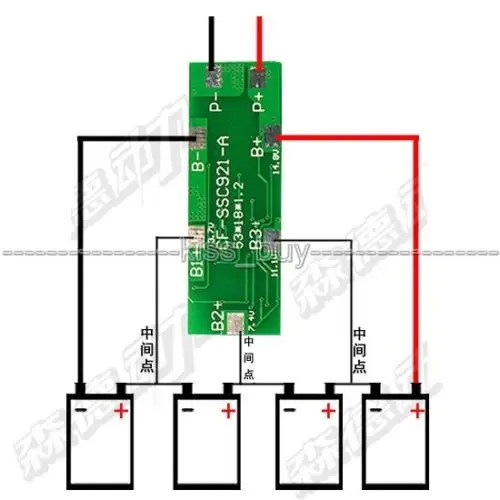 Защитная плата для литий ионных аккумуляторов 18650 14 4 В 8 в 16 3 7 В|protection board|battery