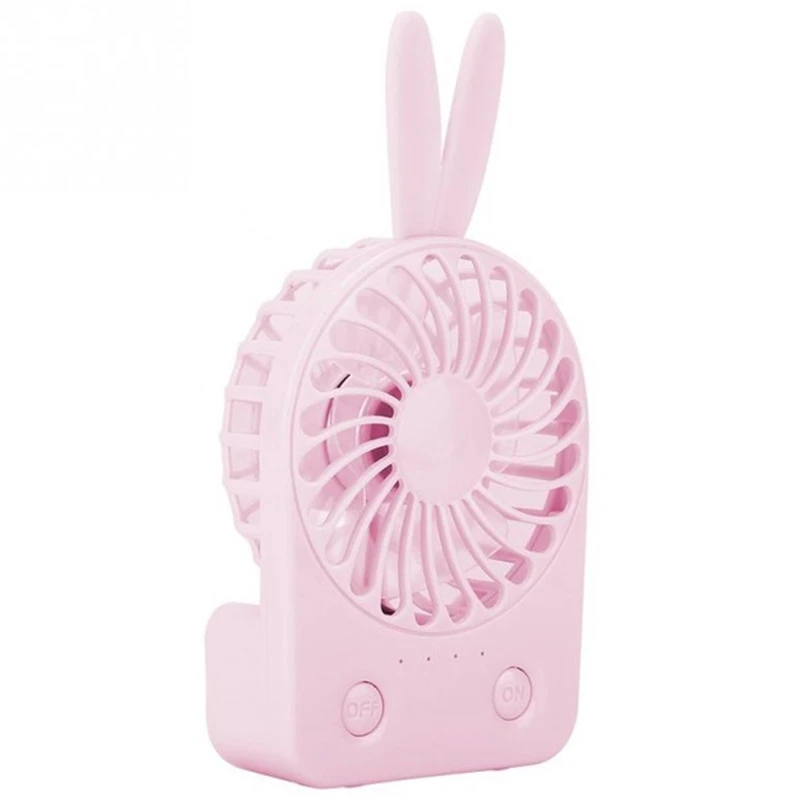 

Mini Air Conditioner Fan Usb Rechargeable Handheld Cooling Fan 3 Speeds With Lithium Battery For Office Travelling High-Qualit