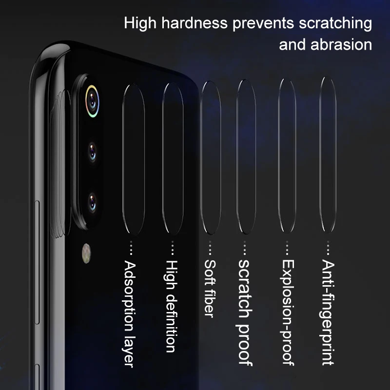 Закаленное стекло для объектива камеры Xiaomi mi 9 SE Red mi Note 7 6 Pro 6A Pocophone F1 стекло для объектива Red mi 6 Pro 6A защитная пленка