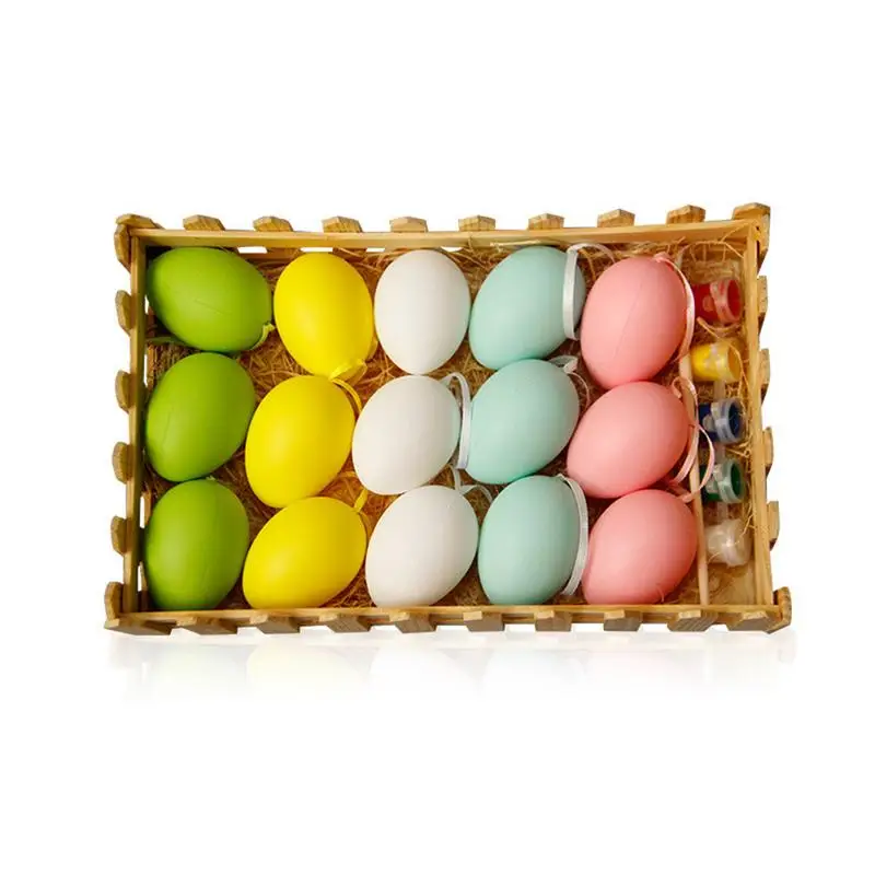 

DIY Easter Egg Hand Painted Egg Shell Decoration Children's Doodle Painting Toy Easter Eggs That Can Be Drawn Easter Gift