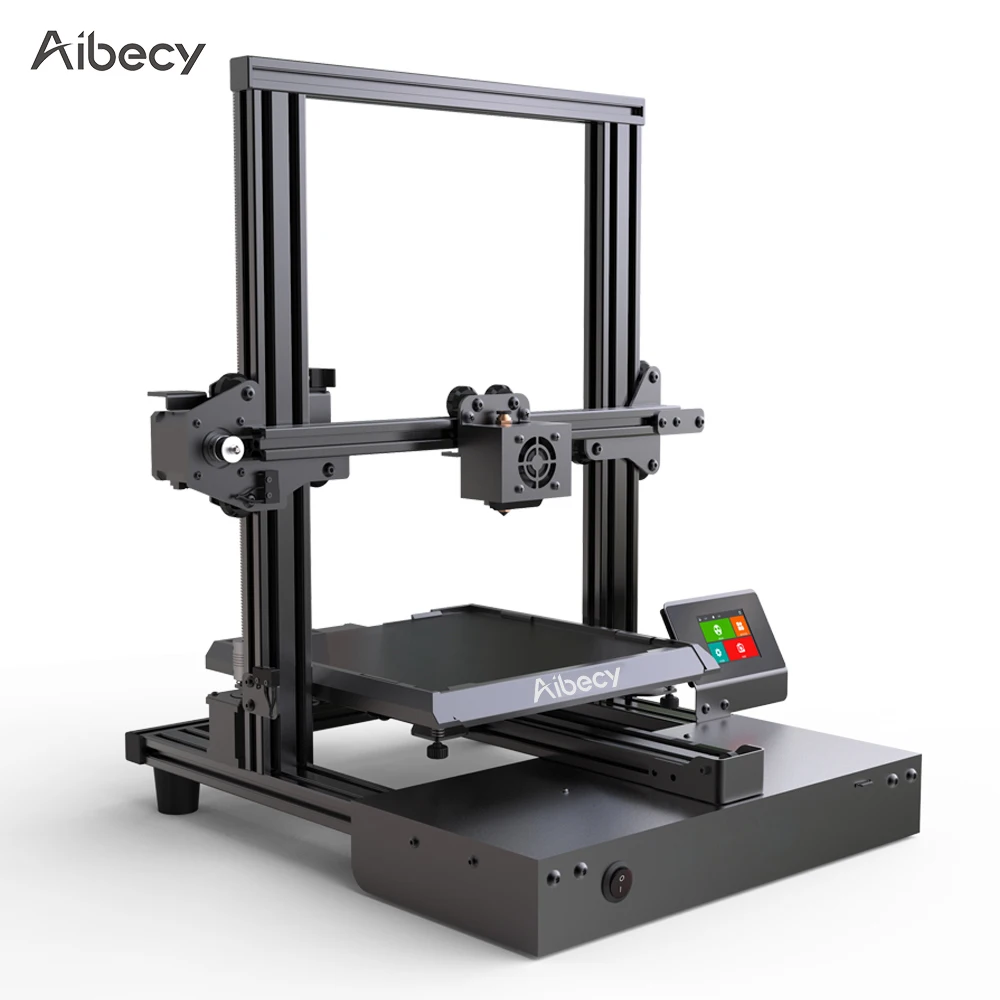 

Aibecy X3 3D Printer DIY Kit Auto Leveling Resume Printing with 2.4 Inch Color Touch Screen Supports Multiple Languages