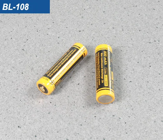 Skilhunt BL 108 14500 800mAh AA защищенная батарея|Портативные осветительные приборы| |