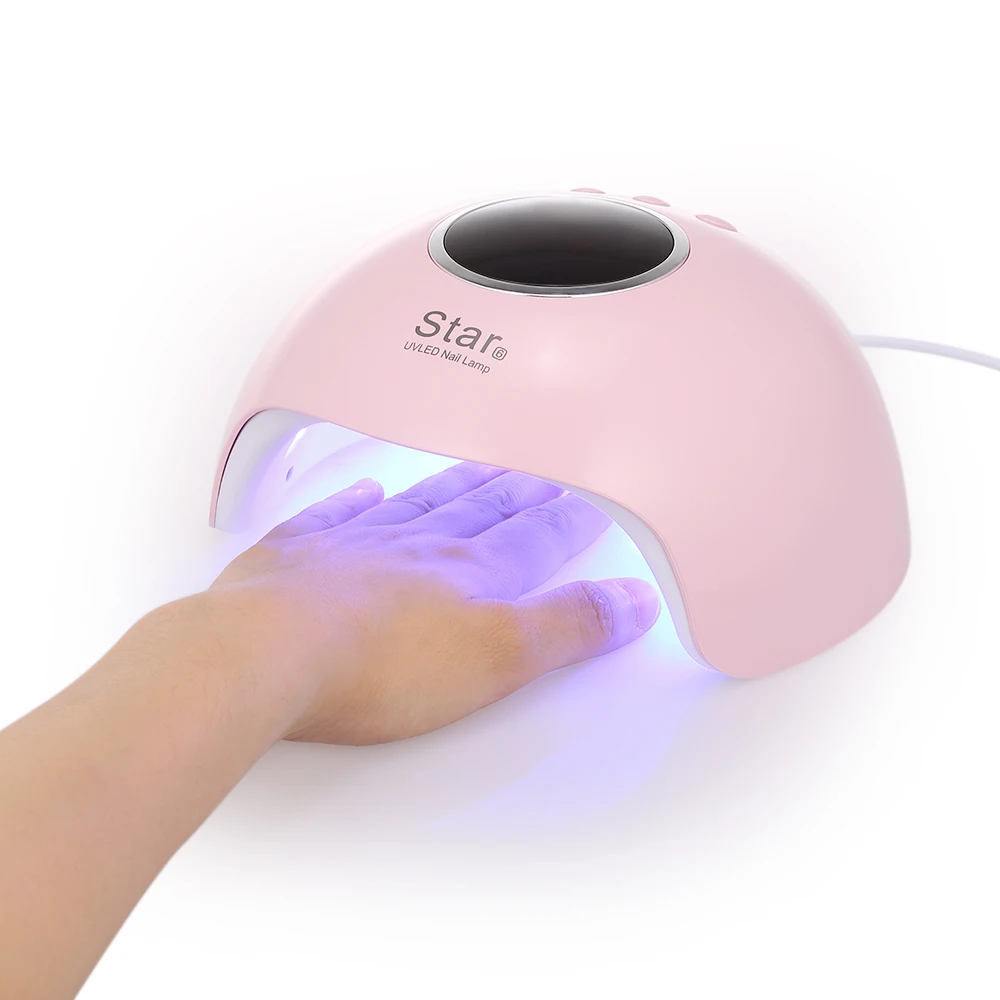 24W Star 6 USB Charging Nail Lamp Dryer Portable LED UV Nail Dryer