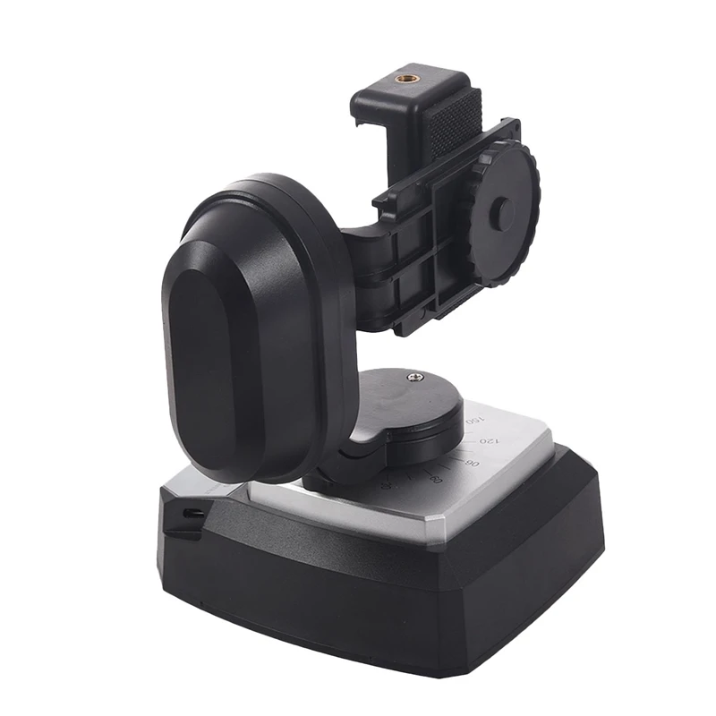 

ZIFON black YT-500 remote control electric head, with a remote control and instructions 20 * 20 * 15CM