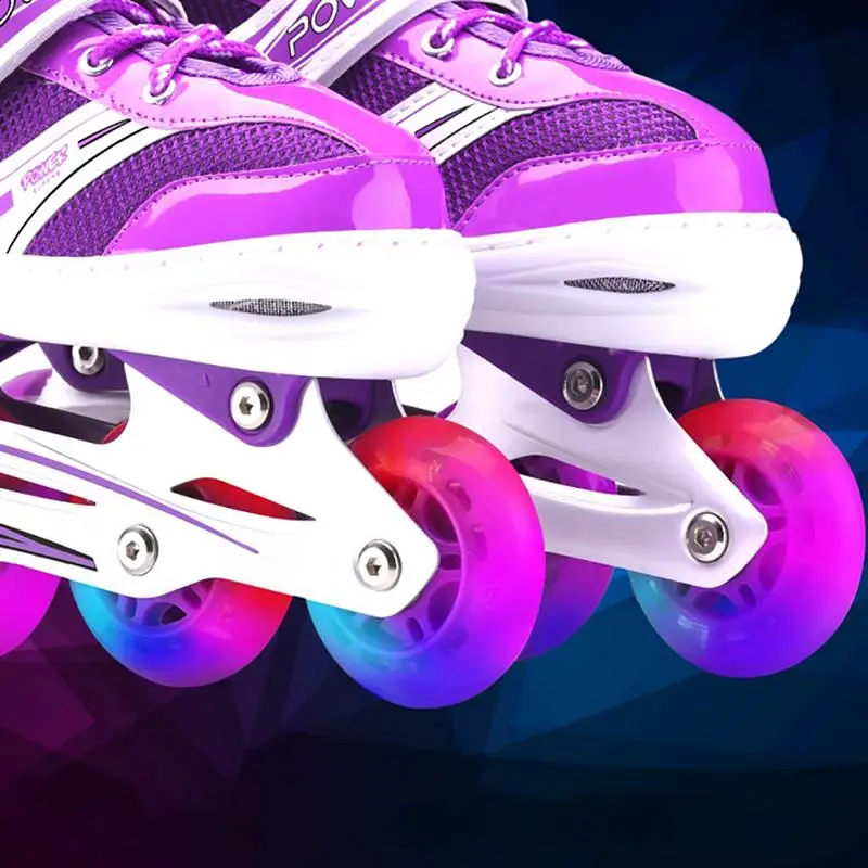 Skating Flash Roller Wheels LED Sliding Skate Wheels 64/70mm Inline Skating Flashing Wheel Rollerblade Replacement Durable
