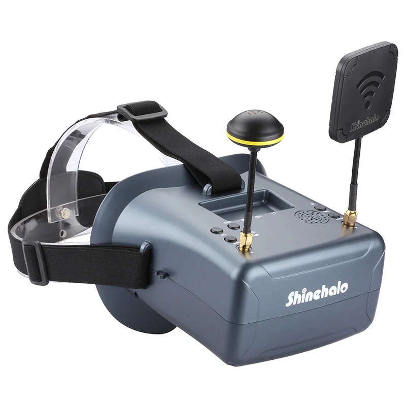 LS 008D обновленная версия 5 8G FPV WiFi очки с DVR передатчиком 4 3 дюймов ЖК экран usb