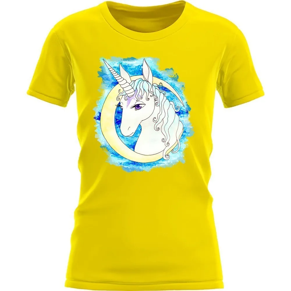2019 Trendy New Kawaii Spring Unicorn Printed T-Shirt Summer Licorne Fashion Short Sleeve Girls Tee Tops Tshirt t shirt Women | Женская