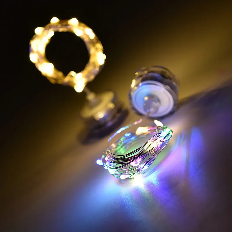 2 м/светодио дный 20 LED s медный светодио провод светодиодные гирлянды праздничное