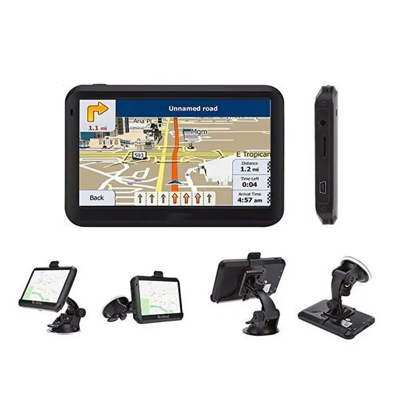 

5 Inch Car GPS Navigation FM Touch Screen Car GPS System AVIN Europe South America Map Automobile Gps Navigators