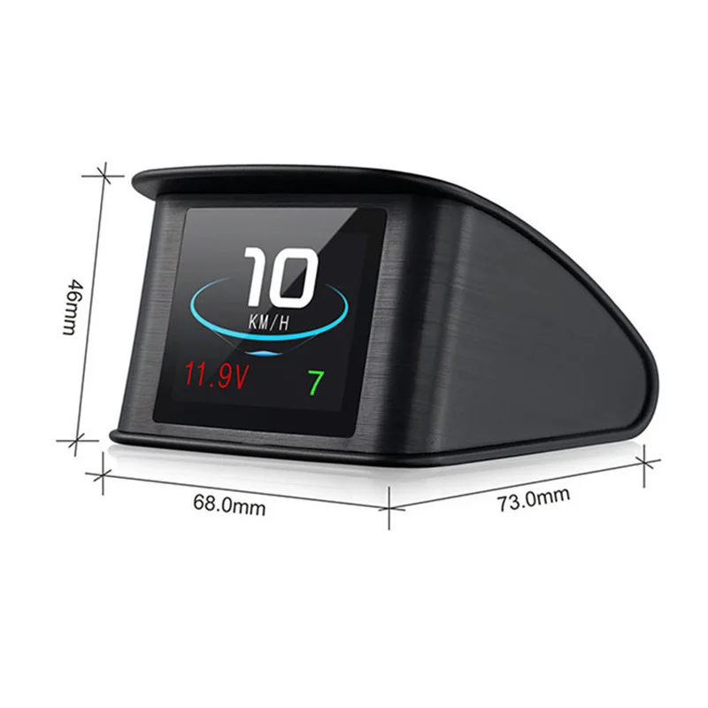 Hud GPS OBD компьютер Спидометр Дисплей Расход топлива температура автомобиля