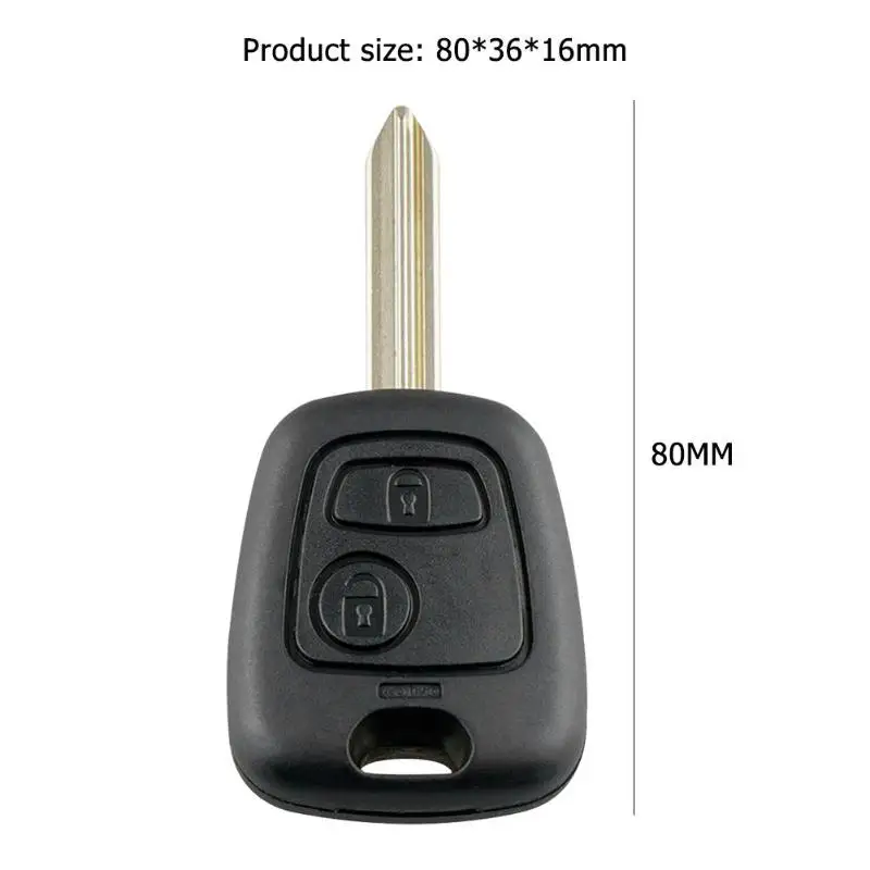 VODOOL 2 кнопки чехол для Citroen Saxo Berlingo автомобильные аксессуары корпуса